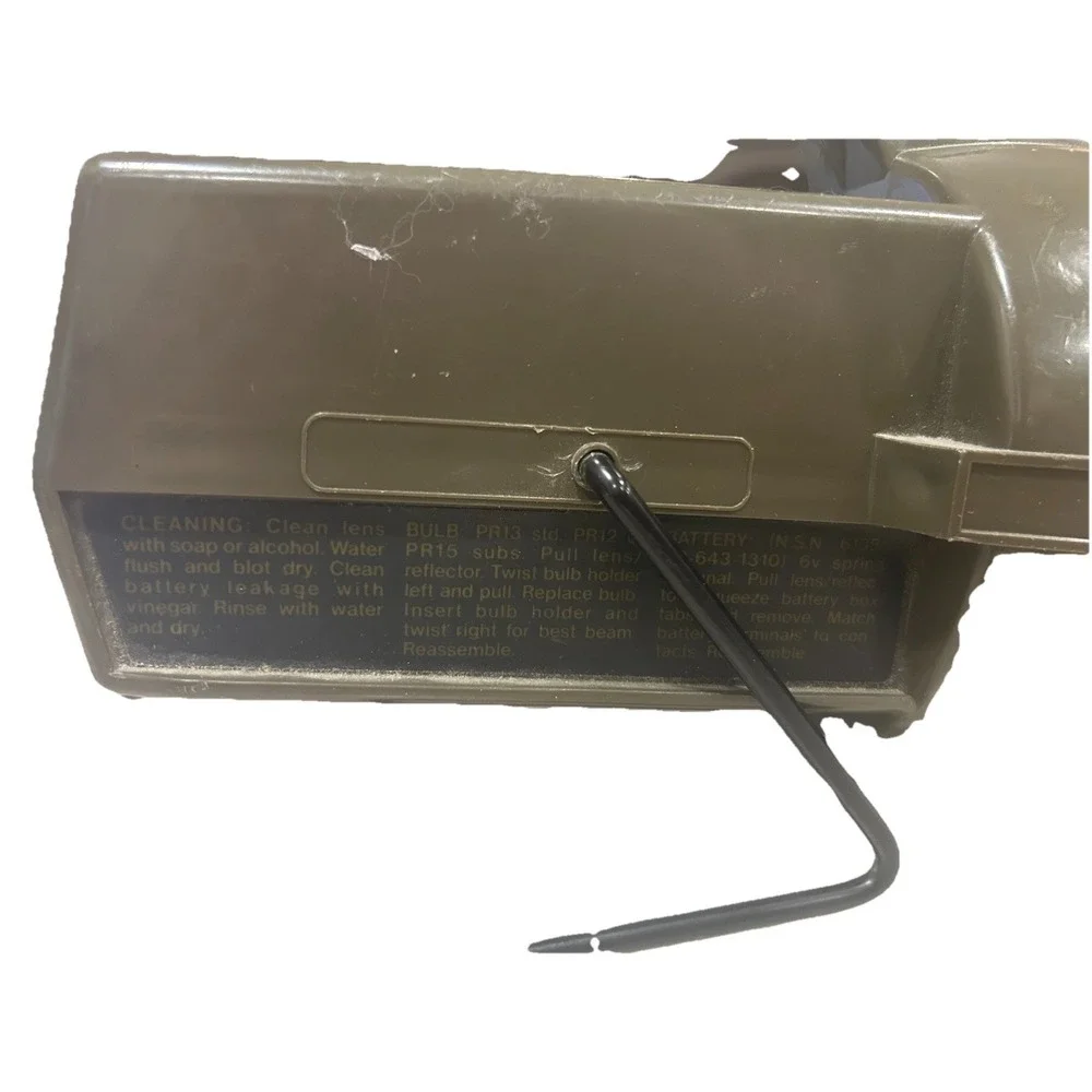 Brinkmann US-M3 6 Volt All Weather Floating Lantern Made in USA Army Green